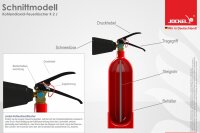 Co2-Feuerl&ouml;scher 2 Kilo K2J