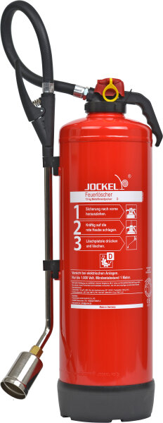 Metallbrand Pulver-Feuerl&ouml;scher 12 Kilo P12JX