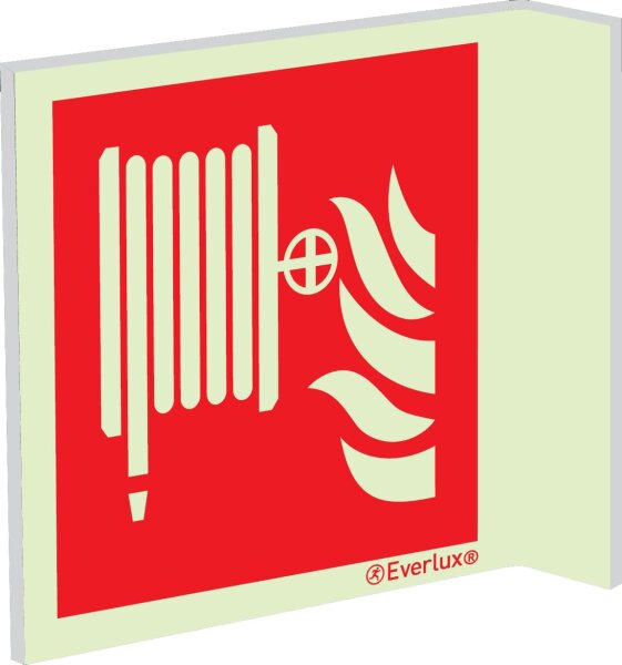 Fahnenschild L&ouml;schschlauch