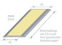 Langnachleuchtende Trittprofile f&uuml;r Boden